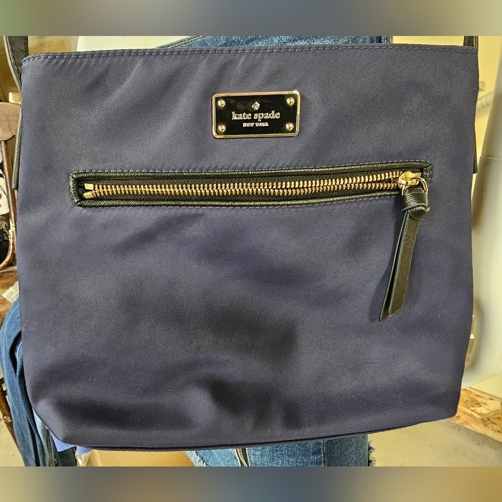 Kate Spade Dessi Wilson Road Midnight Blue Crossbody Bag - Picture 12 of 12